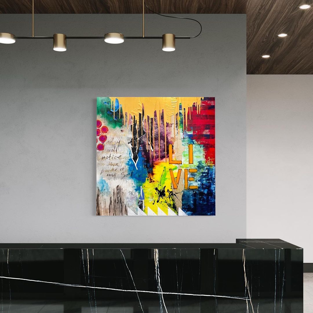 LIVE | 48" x 48"
