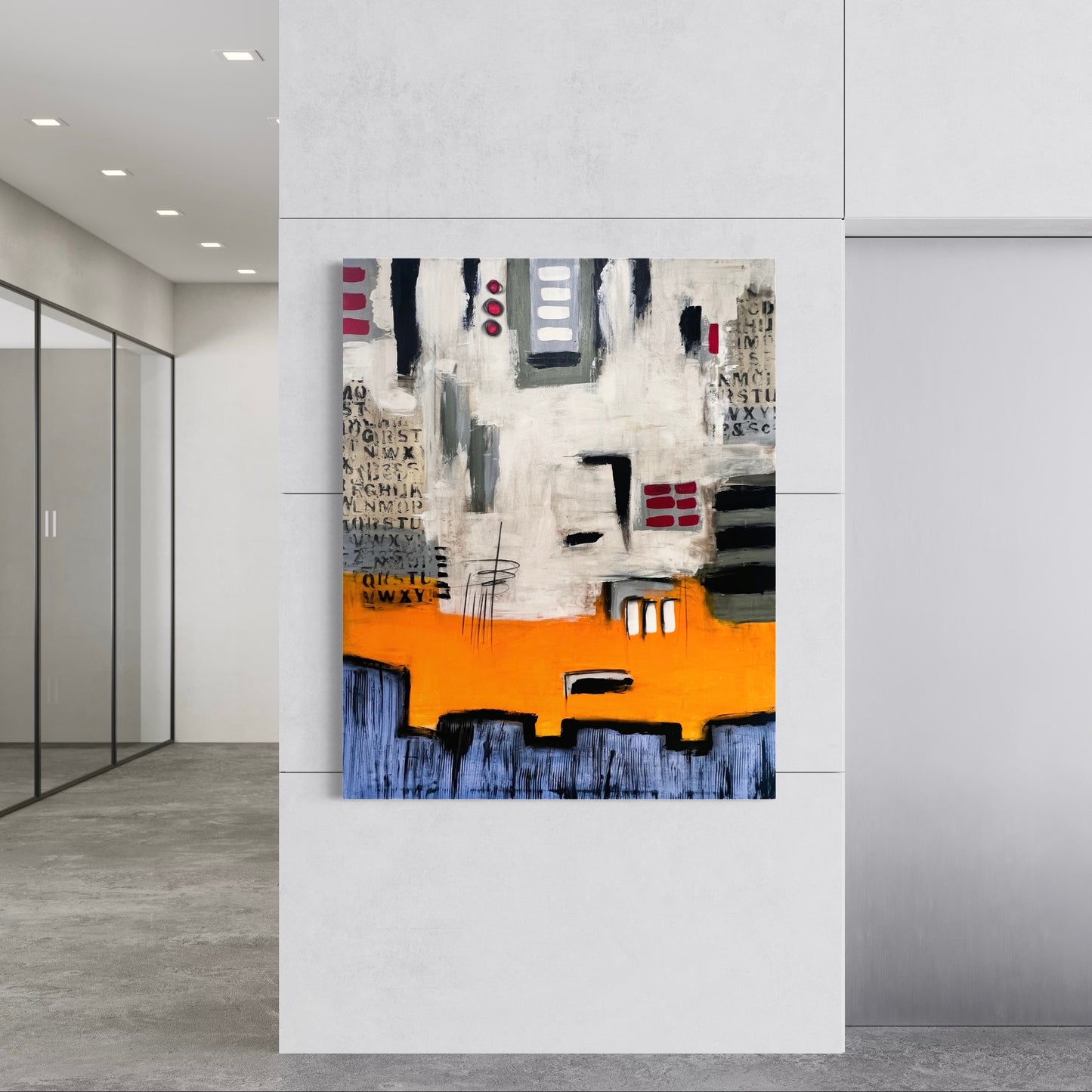 Rebuilding Yourself | 48" x 60"