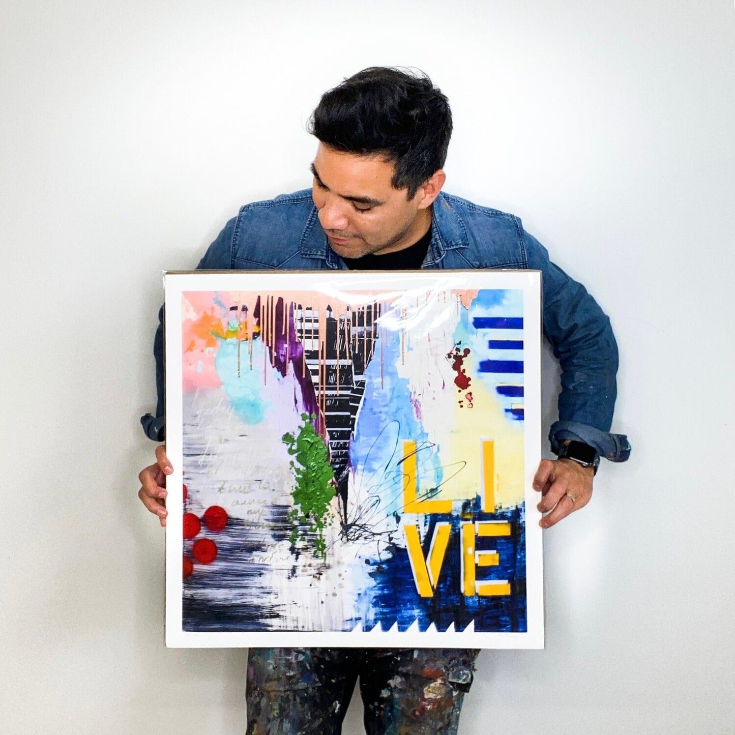 LIVE | 20"X20" | LIMITED PRINT