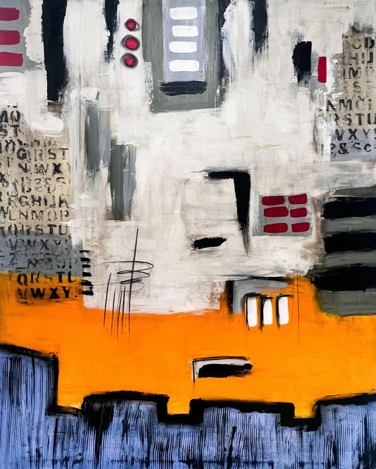 Rebuilding Yourself | 48" x 60"