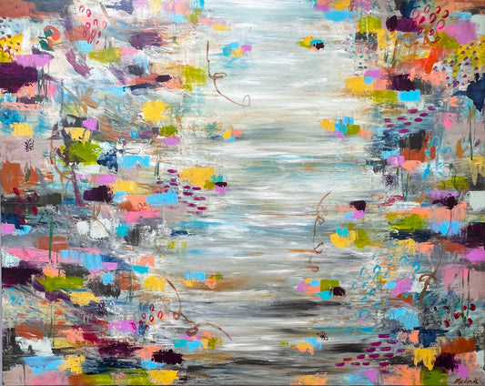 Stream of Life | 60" x 48"